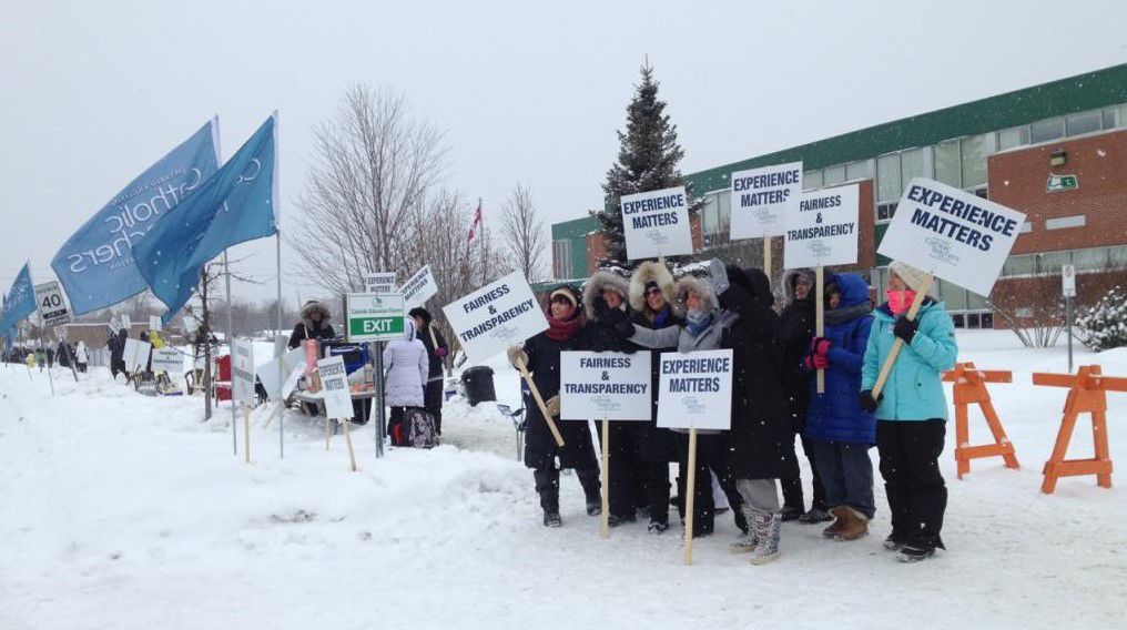 Strikes have begun; Board announces lock out